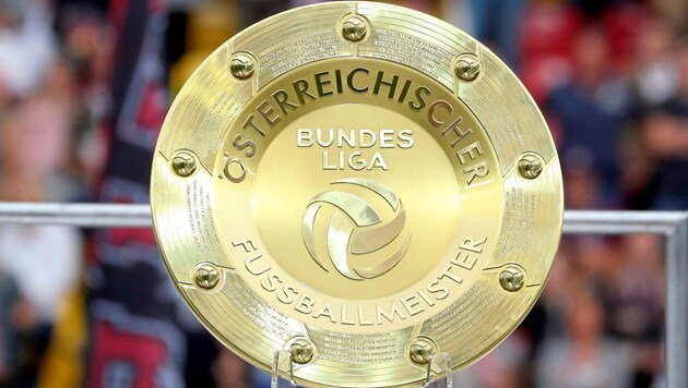 Der Meisterteller geht heuer an Sturm Graz. (Bild: Tröster Andreas)