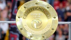 Der Meisterteller geht heuer an Sturm Graz. (Bild: Tröster Andreas)