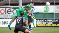 Ayetigbo erzielte per Kopf das 1:0 im Schlager der Runde. (Bild: Adi Aschauer)