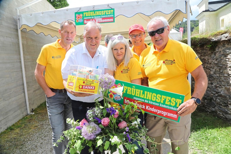 Die Gründungsmitglieder des karitativen Frühlingsfestes. (Bild: Rojsek-Wiedergut Uta/Uta Rojsek-Wiedergut)