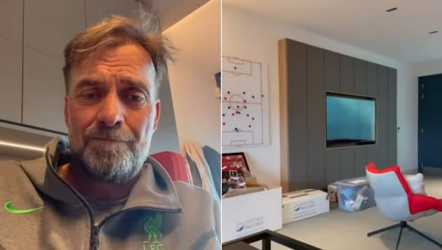 Jürgen Klopp has nothing to do in his office from now on. (Bild: Instagram.com/kloppo)