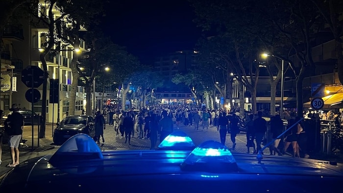 Die Polizei in Lignano