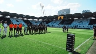 Die Sturm-Fans sorgten bereits vor Anpfiff für Gänsehaut.
