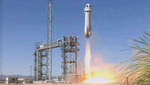 Elon Musks SpaceX und Jeff Bezos‘ Blue Origin liefern sich seit Jahren einen erbitterten Konkurrenzkampf in der kommerziellen Raumfahrt. (Bild: Blue Origin)