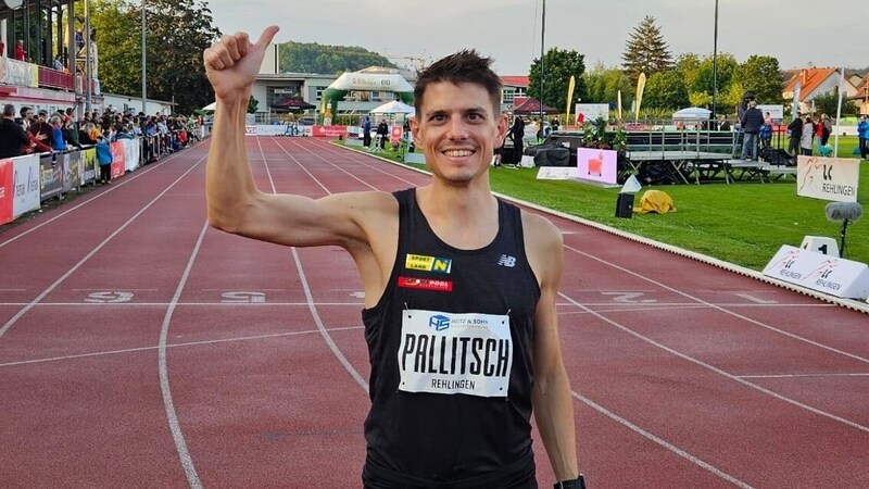 Raphael Pallitsch recently ran to a new Austrian record in Rehlingen. (Bild: zVg)