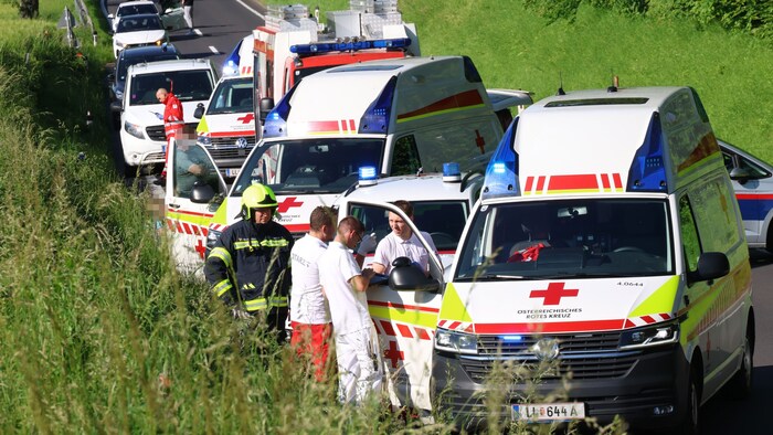 Der große Rettungseinsatz in Neuhofen an der Krems