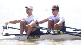 Zu langsam: Lukas Reim und Julian Schöberl verpassen die Olympischen Spiele.