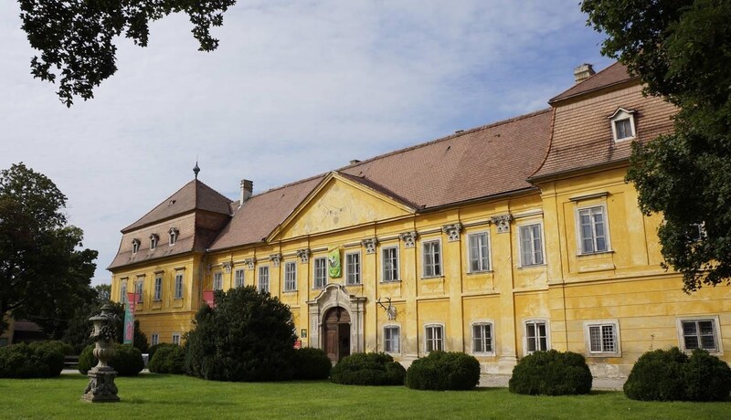 Das Schloss Marchegg und seine Störche leben quasi in einer natürlichen Symbiose. Die Vögel nisten am Dach und locken so Besucher an. (Bild: Marchfeld-Schlösser)