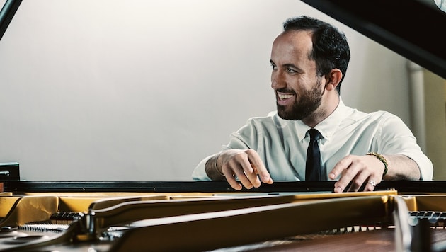 Starpianist Igor Levit spielte am Samstag in Bregenz. (Bild: felix broede)