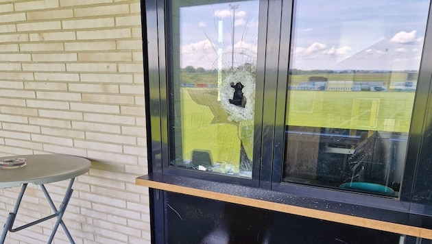 Die Unbekannten gelangten stets über ein Fenster in das Vereinslokal. (Bild: USC Kirchberg/Wagram)