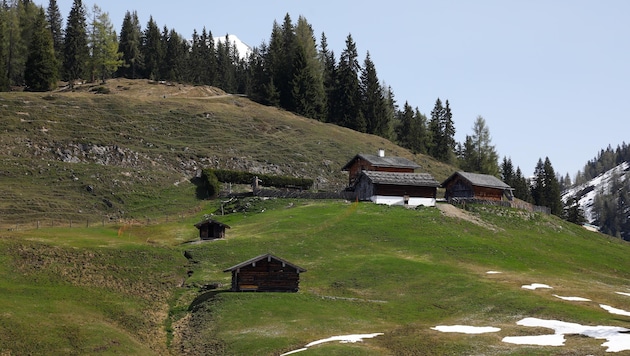 The controversial mountain pasture: The Mayrhofalm is idyllically situated on the Mitterbergalpe in Werfenweng. (Bild: Gerhard Schiel)