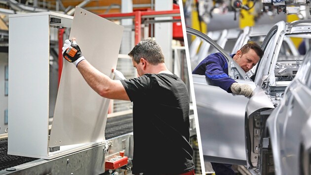Wer ein Auto kauft, muss viel in puncto Ausstattung entscheiden. Noch mehr Varianten gibt’s bei der Küche, meint Hirsch. (Bild: Krone KREATIV/EPA, Markus Wenzel)