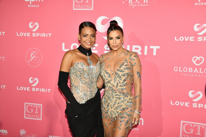 Christina Milian és Eva Longoria is elbűvölő külsőt öltött.