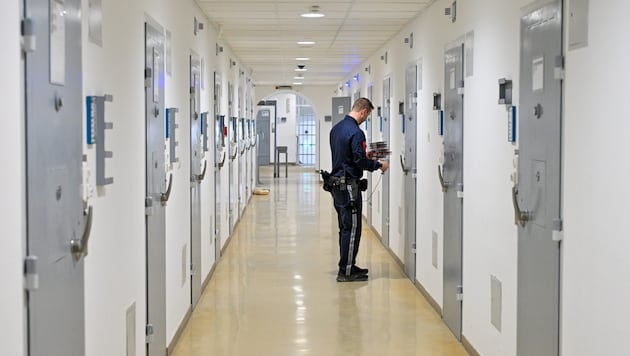 The job application training sessions were held in Linz prison. (Bild: Dostal Harald)