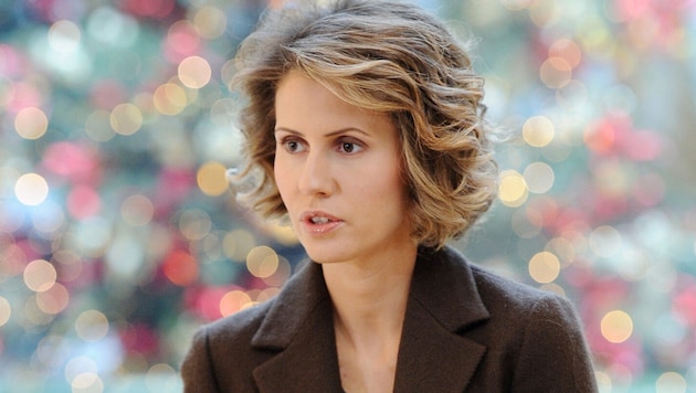 Asma al-Assad wuchs in London auf, im Studium lernte sie dann ihren Ehemann, den späteren Diktator Syriens kennen. (Bild: AFP/MIGUEL MEDINA)