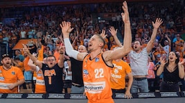 Das Klepeisz-Comeback wurde bei den Ulmern gefeiert.