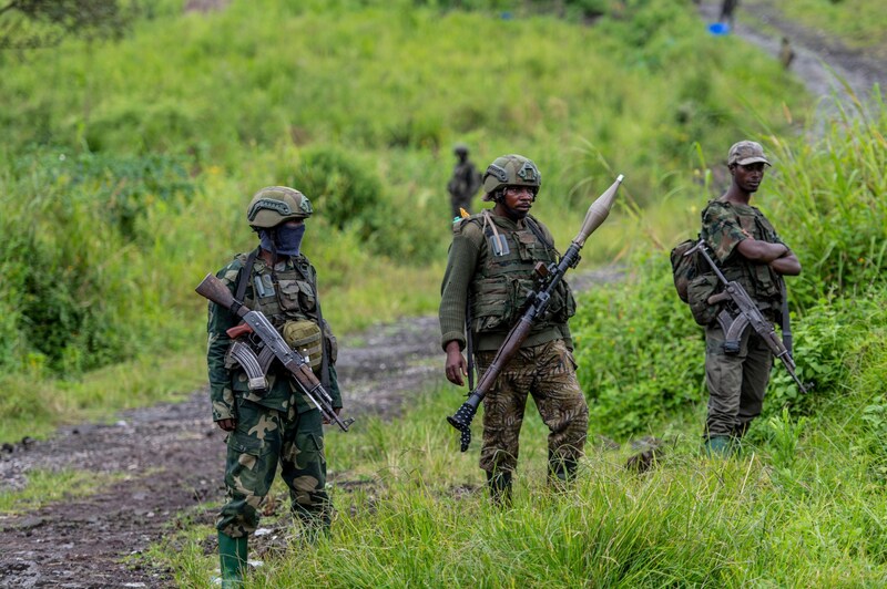 Kagame-backed rebels (M23) are destabilizing eastern Congo. (Bild: AP ( via APA) Austria Presse Agentur/Moses Sawasawa)