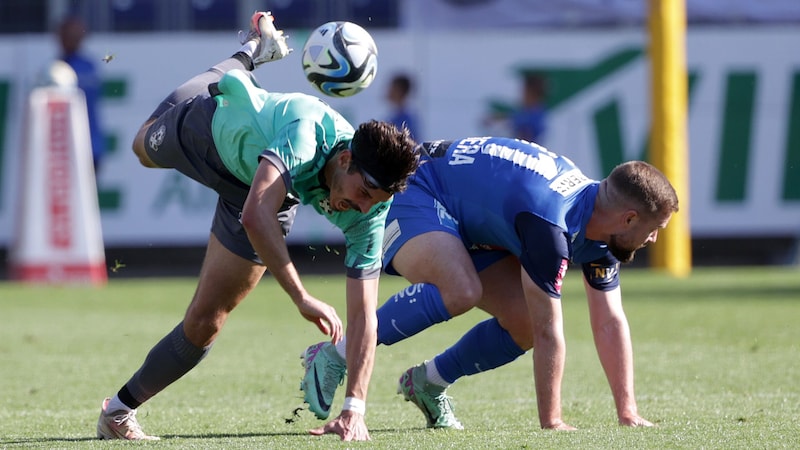 Der SKN stolpert aktuell nicht nur sportlich durch die Gegend. (Bild: GEPA pictures)