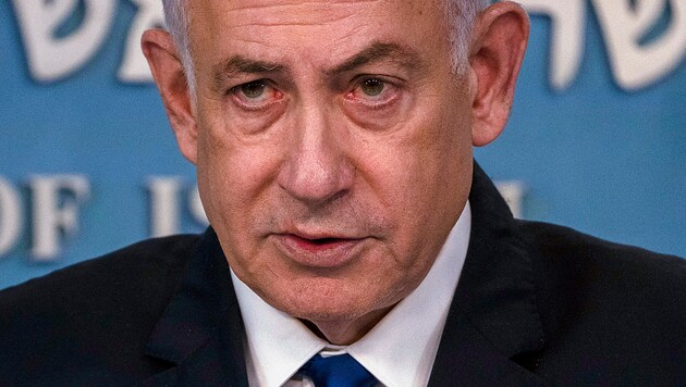 Israeli Prime Minister Benjamin Netanyahu is not deterred by the International Criminal Court. (Bild: APA/AFP/POOL/Leo Correa)