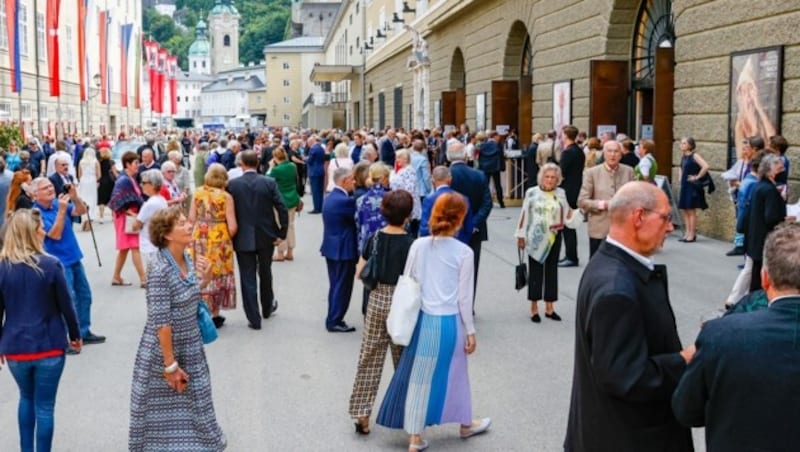 The costs for the Festspielhäuer renovation are likely to rise sharply - to the detriment of the city's finances (Bild: Tschepp Markus)