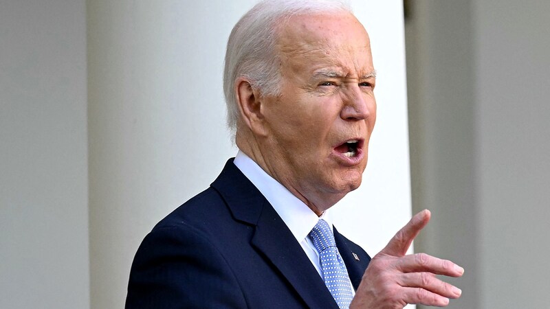 US President Joe Biden's government does not recognize the International Criminal Court. (Bild: APA/AFP/Mandel NGAN)