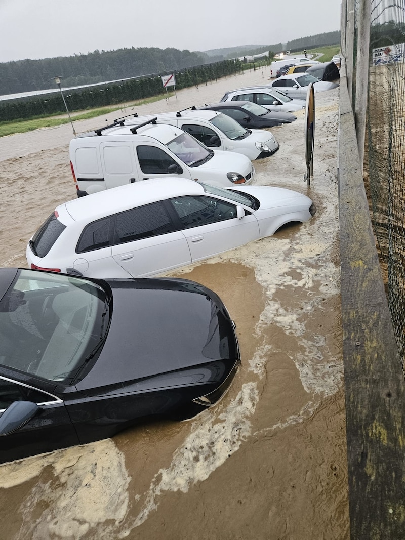 Der Bezirk Weiz war besonders stark von Überflutungen betroffen. (Bild: BFV Weiz)