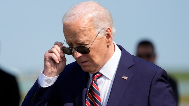 Biden sei über die verwendete Bildsprache seines Widersachers erstaunt. (Bild: AP ( via APA) Austria Presse Agentur/Alex Brandon)