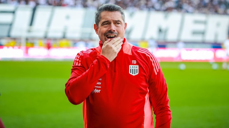 LASK-Trainer Thomas Darazs. (Bild: GEPA/GEPA pictures)