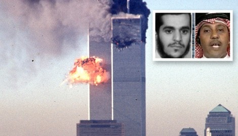 Halfen Fahad al-Thumairy und Omar al-Bayoumi im Auftrag von Saudi-Arabien den 9/11-Attentätern? Der Fall liegt bei Gericht.  (Bild: Krone KREATIV/picturedesk)