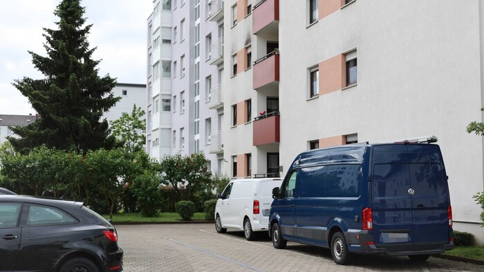 In diesem Wohnhaus ereignete sich die Tragödie.