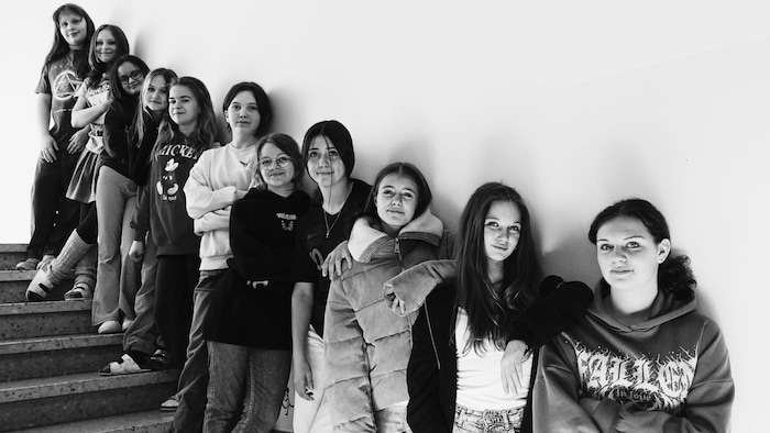 Der Schulchor der Mittelschule Finkenstein