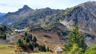 Das war das Ziel der Wandergruppe aus Bayern: Die Freiburger Hütte. 