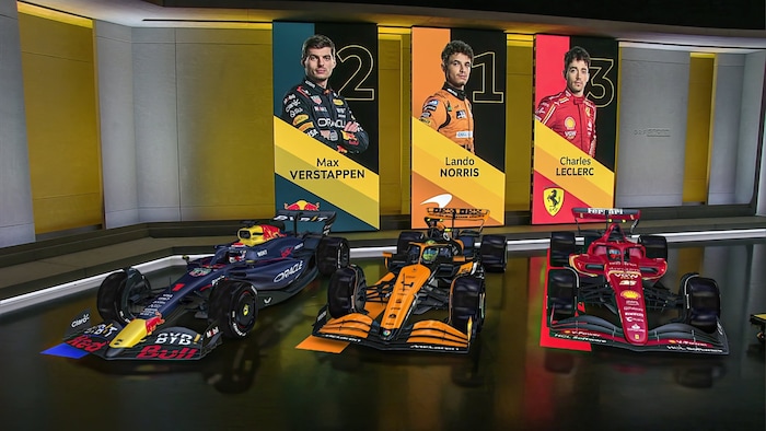 „Augmented Reality“ macht es möglich, auf Knopfdruck etwa Formel-1-Boliden ins Studio zu ...