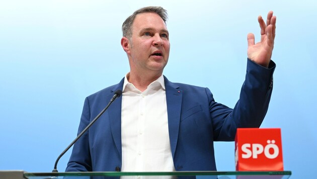 SPÖ Federal Party Chairman Andreas Babler (Bild: APA/HELMUT FOHRINGER)