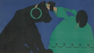 Plakat für die 3. Ausstellung der Berliner Secession, 1901 (Bild: © Staatliche Museen zu Berlin, Nationalgalerie / Foto: Dietmar Katz)