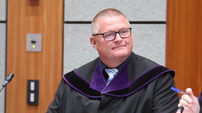 Der Vorsitzende Richter Andreas Mair