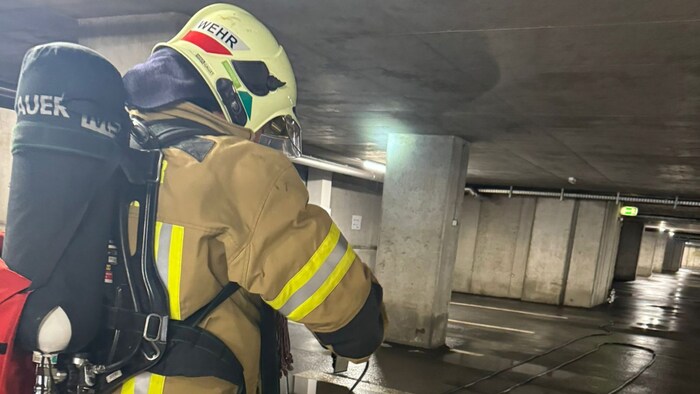 In dieser Garage passierte der Zwischenfall.