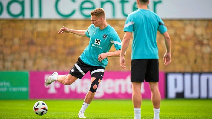 Philipp Lienhart trainiert mit der medizinischen Abteilung des ÖFB.