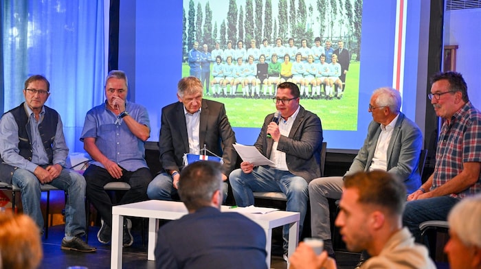 Eine der Talkrunden mit Voest-Legenden.