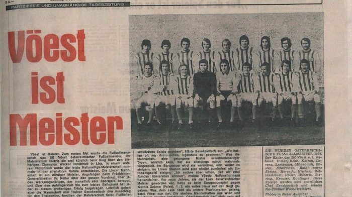 Die Schlagzeile vom 1. Juni 1974.