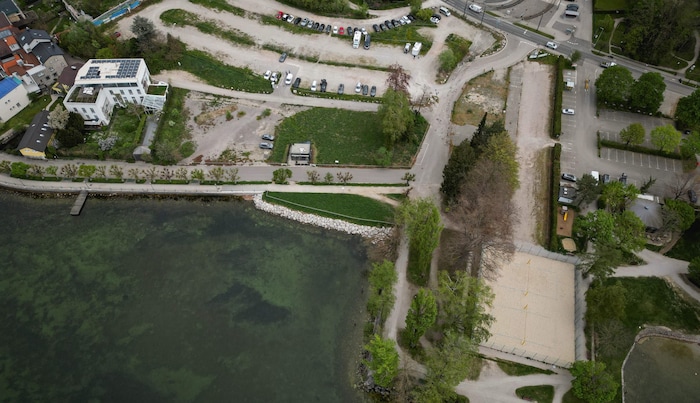 Am Traunseeufer entsteht das neue Seeviertel.