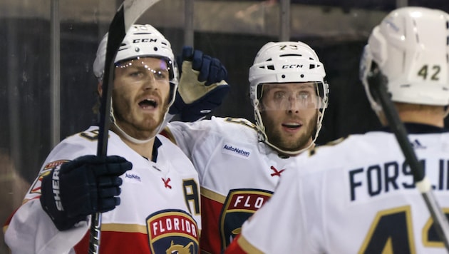 Successful start for the Florida Panthers (Bild: APA Pool/APA/Getty Images via AFP/GETTY IMAGES/BRUCE BENNETT)