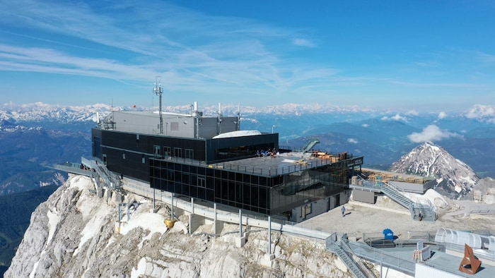 Die neue Bergstation am Dachstein ist ein echter Leuchtturm der Ära Bliem.