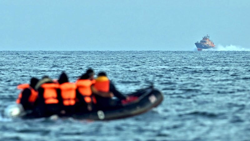 Sunak will der gefährlichen irregulären Migration über den Ärmelkanal den Kampf ansagen. (Bild: AFP/BEN STANSALL)