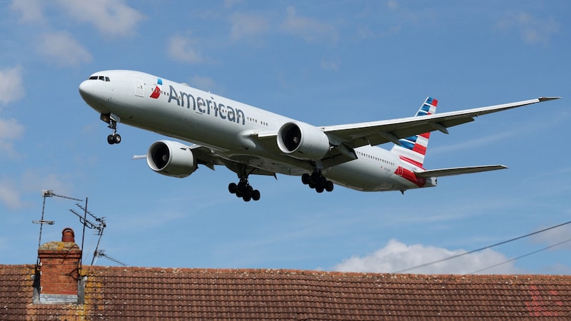 Eine Boeing 777 von American Airlines (Bild: AFP)