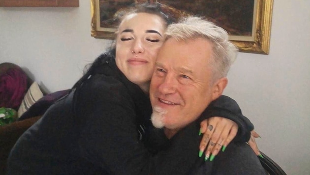 Deep mourning for Erwin S. His daughter made the last photo with her dad available to lawyer Karin Prutsch-Lang and the "Krone". (Bild: zVg Familie S.)