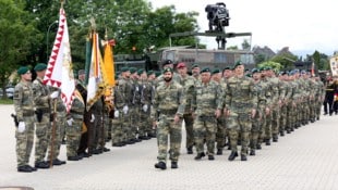 Das Stabsbataillon 7 feierte in der Goëss-Kaserne seinen Traditionstag. 