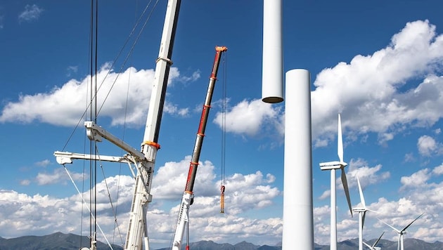 The planned construction of wind turbines in particular is a thorn in the side of the Carinthian Alpine Association. (Bild: Klaus Rockenbauer)