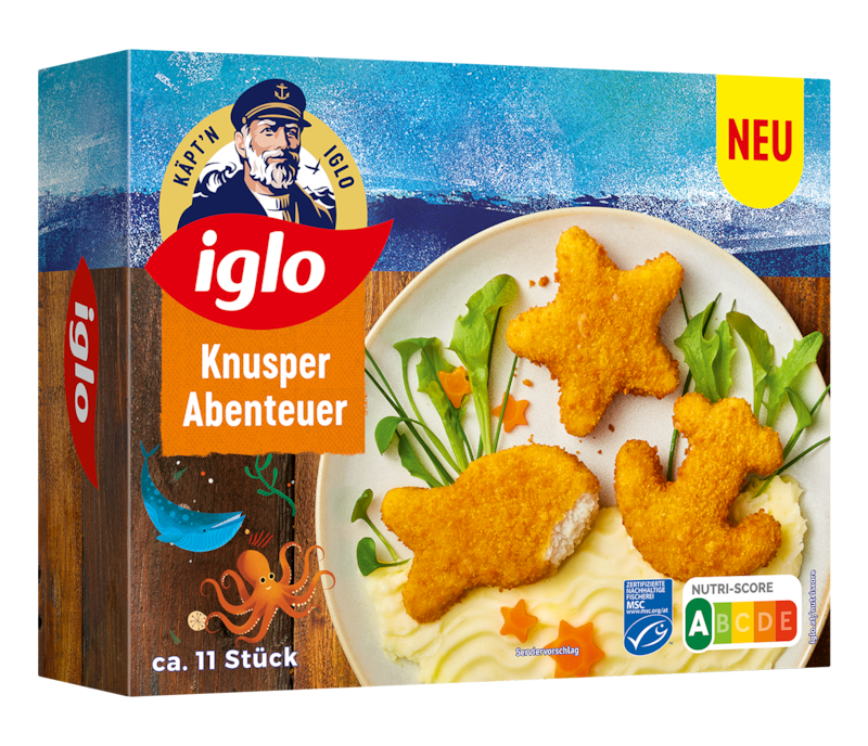 Mit Fischstäbchen macht Iglo heuer neun Prozent Umsatzplus. (Bild: Iglo)