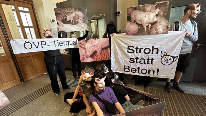 Eine Forderung war etwa „Stroh statt Beton.“
